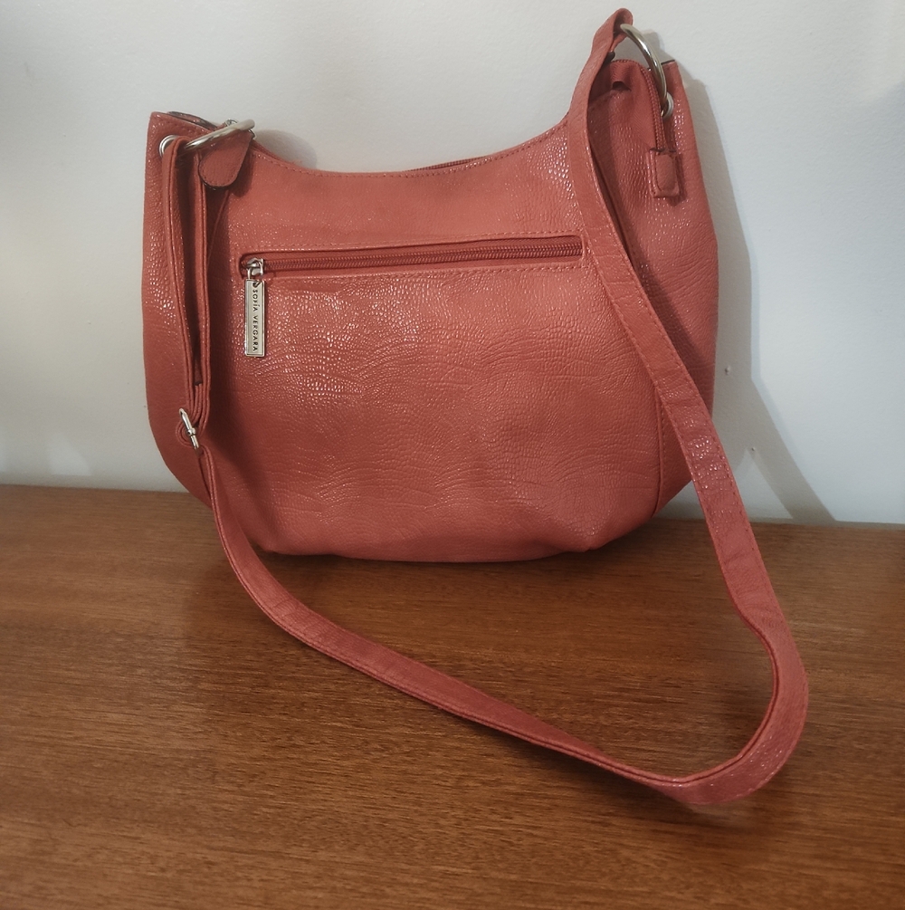 sofia by sofia vergara Coral-Pink Shoulder Bag